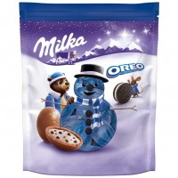 Шоколадні цукерки Milka Oreo, 86 г